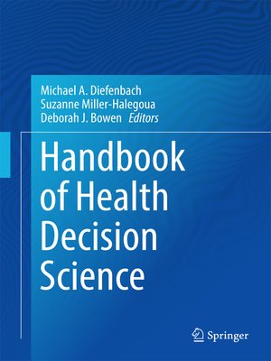 cover image of Handbook of Health Decision Science